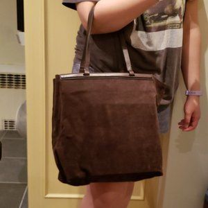 NWT The Row Espresso Calfskin Tote